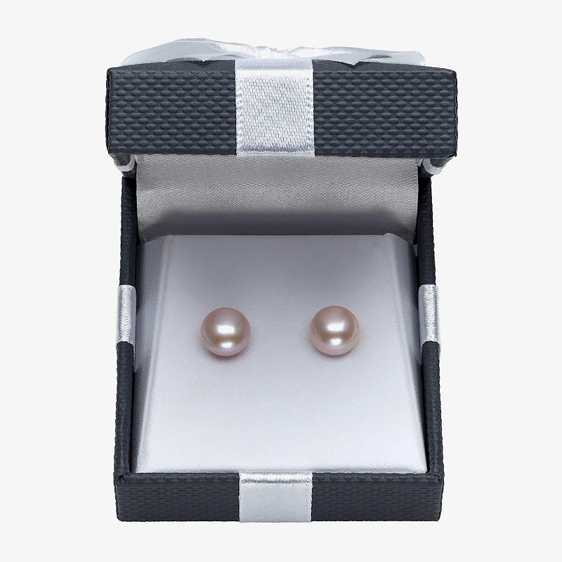 Dyed Cultured Freshwater Pearl Sterling Silver Stud Earrings