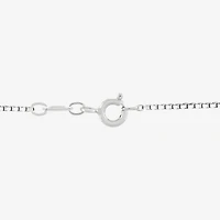"Mom" (H-I / Si2) Womens 1/4 CT. T.W. Lab Grown White Diamond Sterling Silver Heart 18 Inch Pendant Necklace