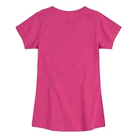Glinda Big Kid Girls Crew Neck Short Sleeve Wicked T-Shirt