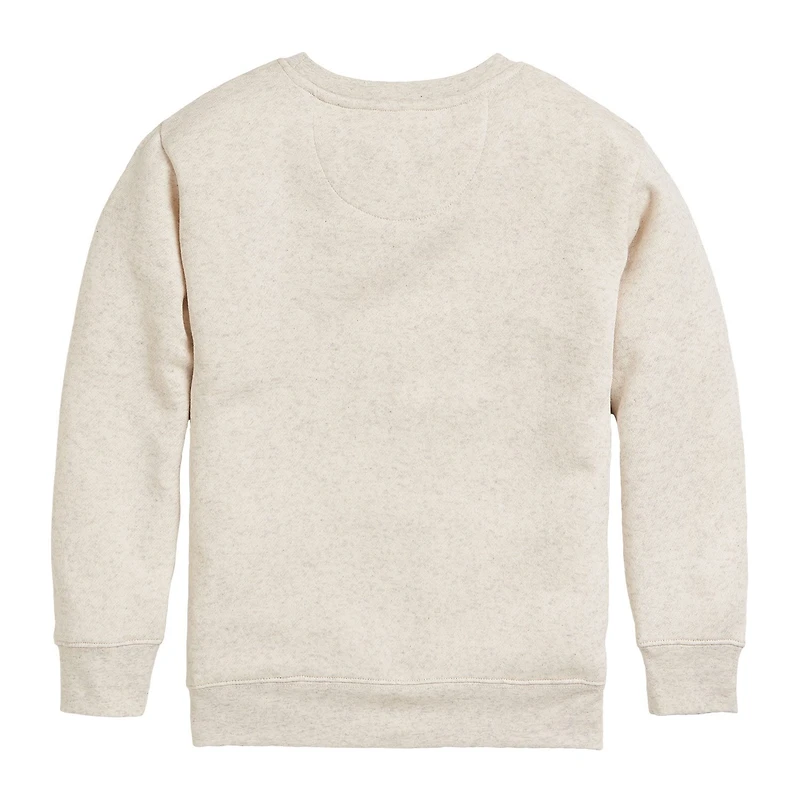Big Kid Girls Crew Neck Long Sleeve Wicked Sweatshirt