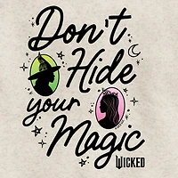 Dont Hide Magic Big Kid Girls Crew Neck Long Sleeve Wicked Sweatshirt