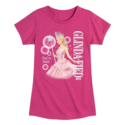 Glindafied Big Kid Girls Crew Neck Short Sleeve Wicked T-Shirt