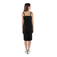 Speechless Big Kid Girls Embellished Sleeveless Midi Party Dress