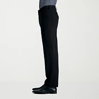 Haggar Premium Comfort Mens Straight Fit Dress Flat Front Pant