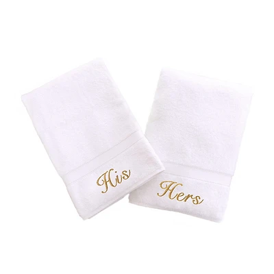 Linum Home Textiles His And Hers 2-pc. Hand Towel
