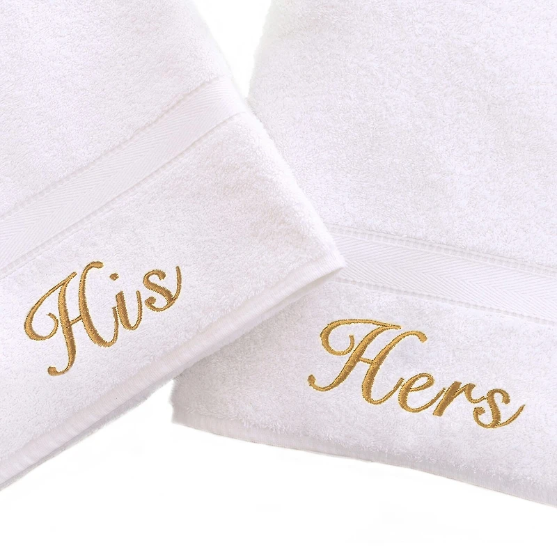Linum Home Textiles His And Hers 2-pc. Hand Towel