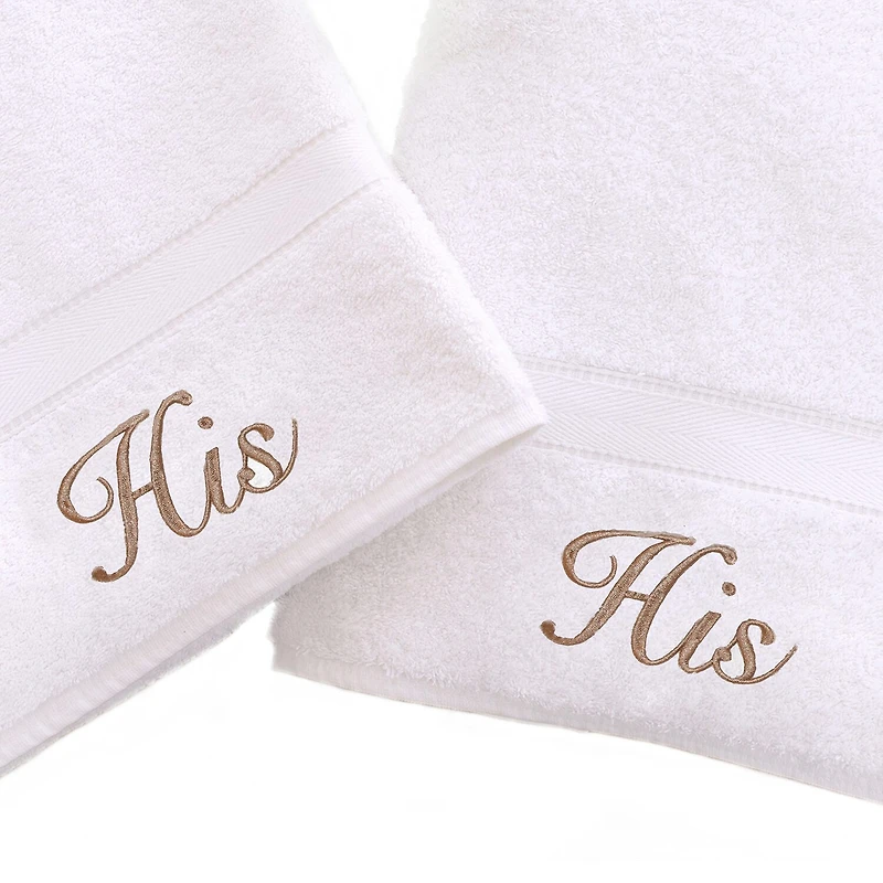 Linum Home Textiles His And 2-pc. Hand Towel