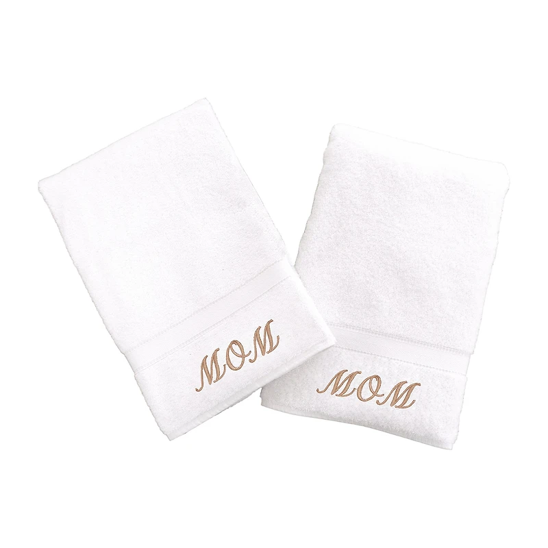 Linum Home Textiles Mom 2-pc. Hand Towel