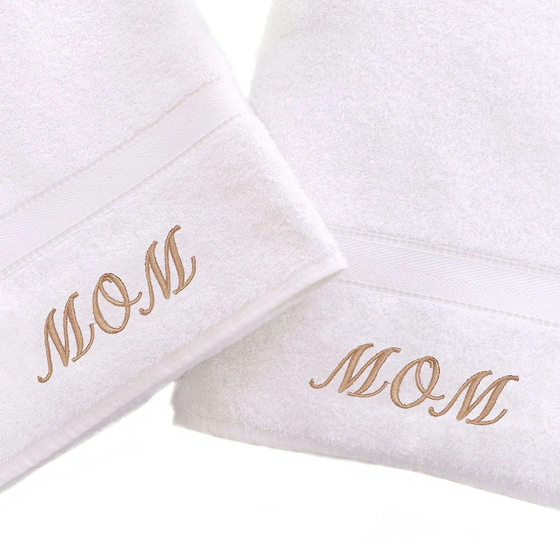 Linum Home Textiles Mom 2-pc. Hand Towel