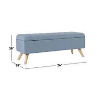 Homepop Storage Bench