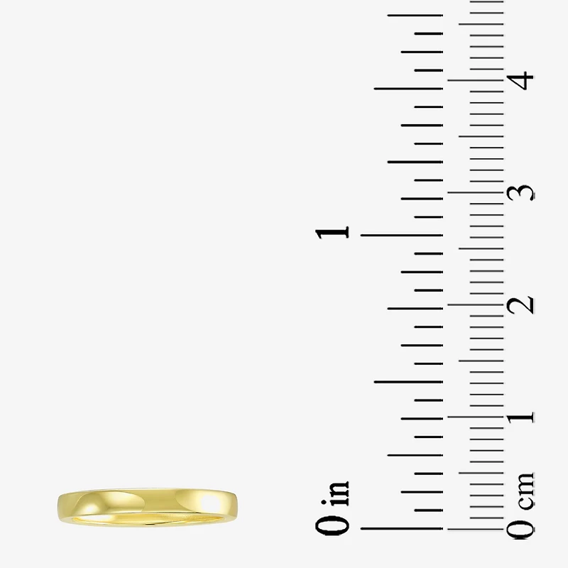 Silver Addiction Womens Cubic Zirconia 14K Gold Over Round Ring Set