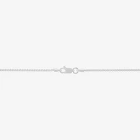 Made in Italy Womens Sterling Silver 18 Inch Wheat Chain Necklace