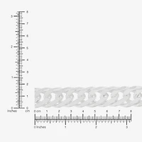 Made in Italy Womens Sterling Silver 22 Inch Link Chain Necklace