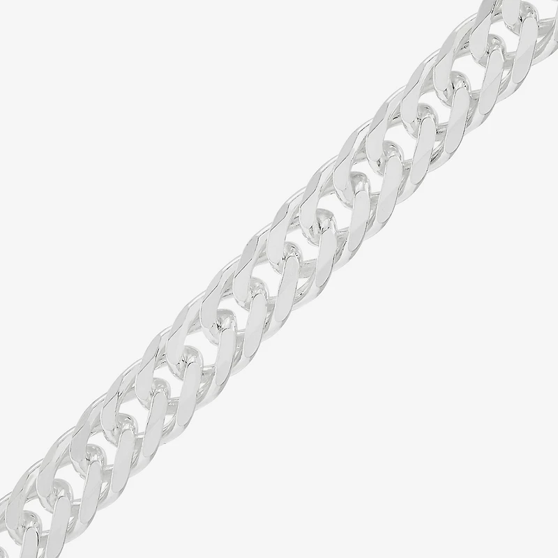 Made in Italy Womens Sterling Silver 22 Inch Link Chain Necklace