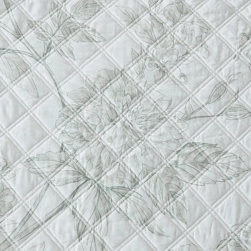 Martha Stewart Printed Quilted Throw