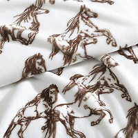 Wrangler Mustangs Washable Throw
