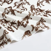 Wrangler Mustangs Washable Throw