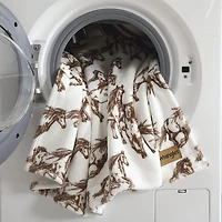 Wrangler Mustangs Washable Throw