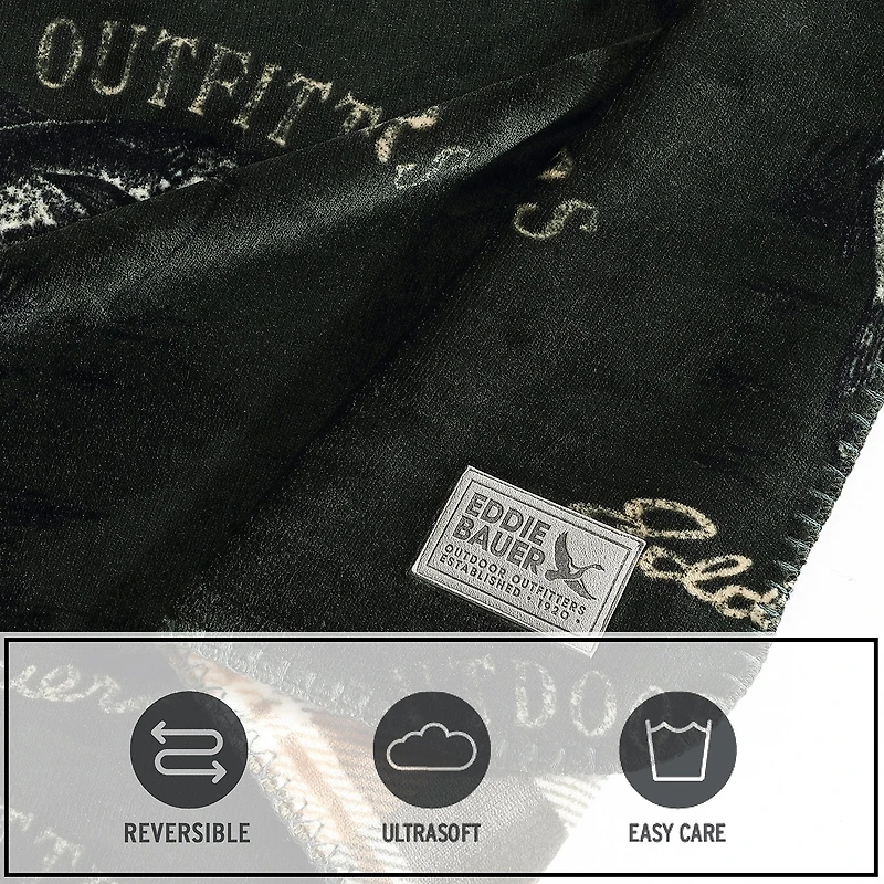 Eddie Bauer Flying Fish Washable Throw