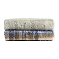 Eddie Bauer Edgewood Plaid Washable Throw