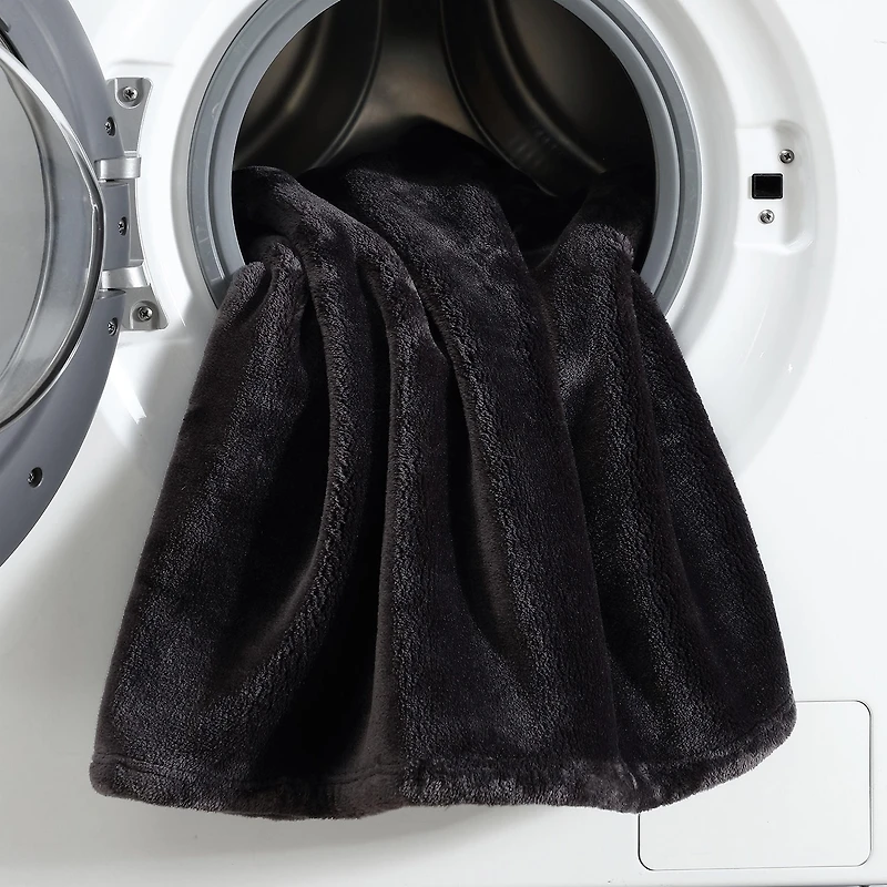 Eddie Bauer Ultra Lux Solid Washable Throw