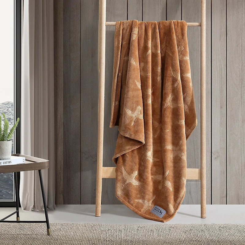 Eddie Bauer Geese 50x70 Washable Throw