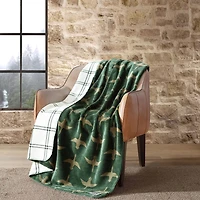 Eddie Bauer Geese 60x70 Washable Throw