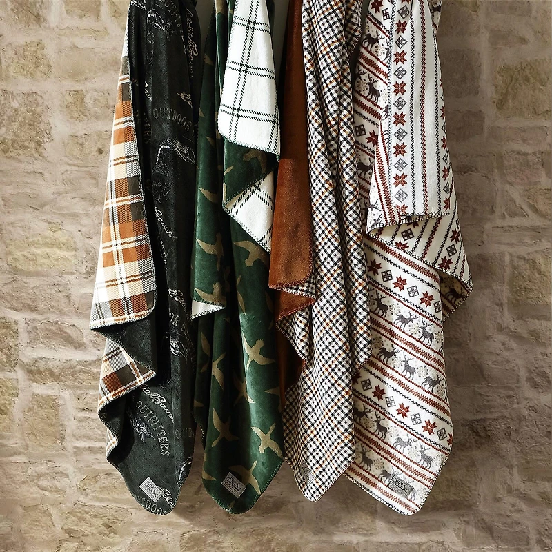 Eddie Bauer Geese 60x70 Washable Throw