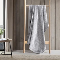 Eddie Bauer Woodblock Floral Washable Throw