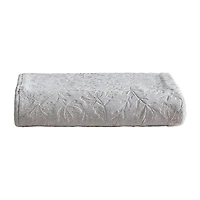 Eddie Bauer Woodblock Floral Washable Throw