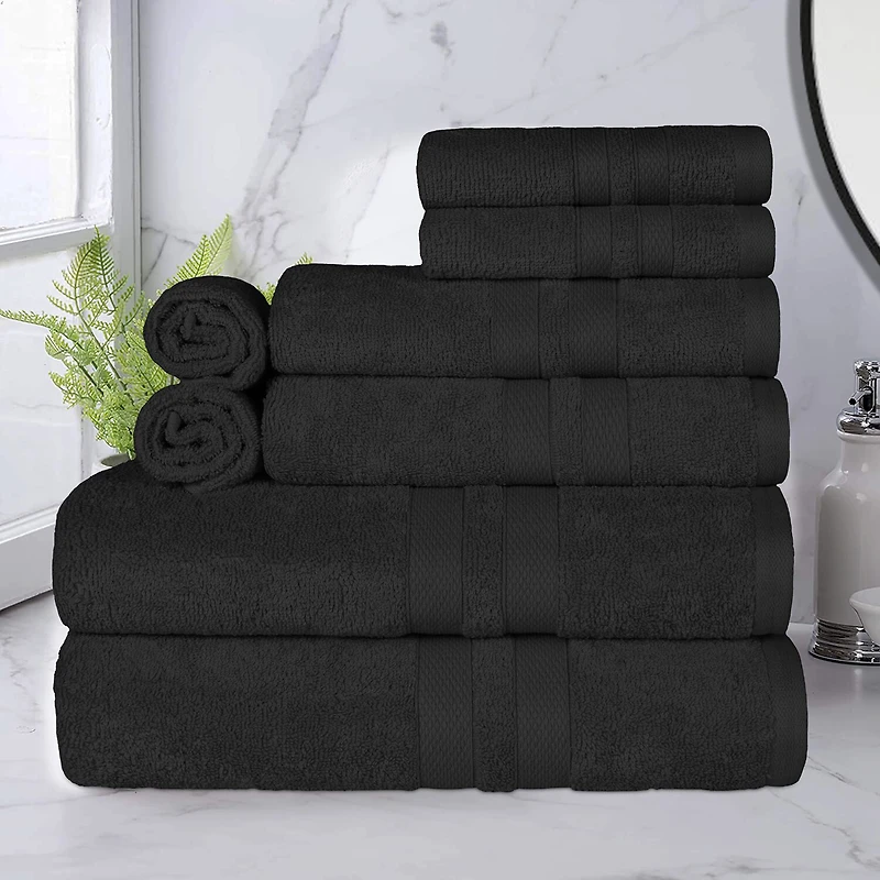 SUPERIOR® Ultra Collection | 100% Cotton -pc. Quick Dry Solid Bath Towel Set