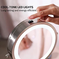 Ovente Light-Up 7X Magnification Makeup Mirror