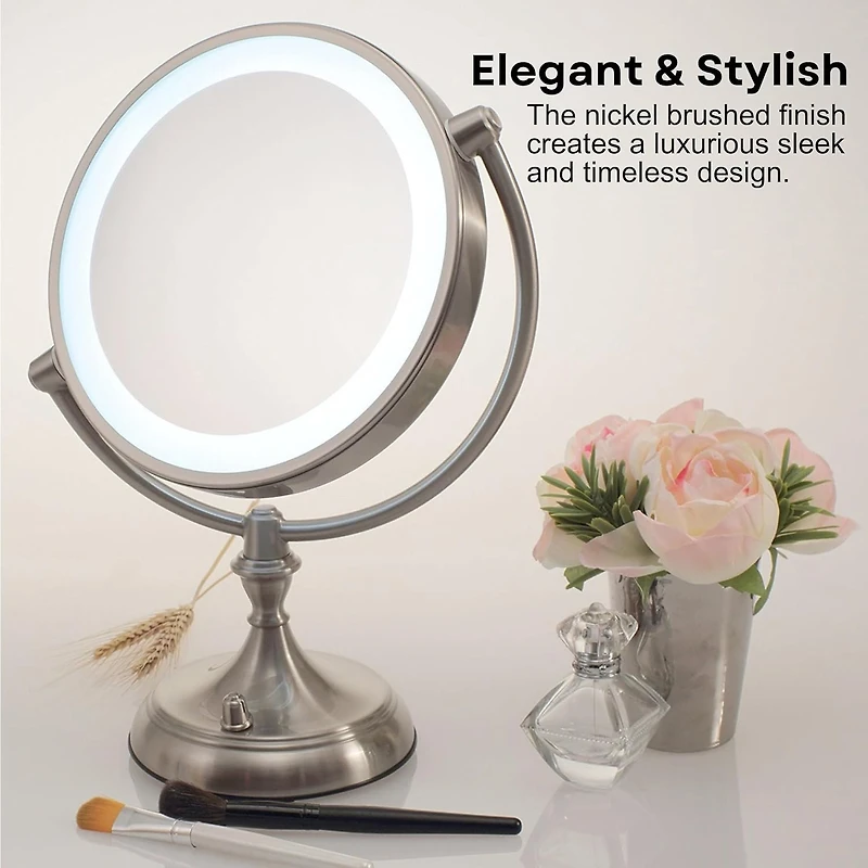 Ovente 5X Magnification Makeup Mirror