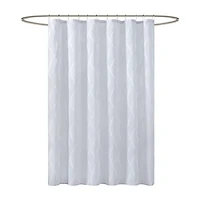 Madison Park Candice Sheer Shower Curtain