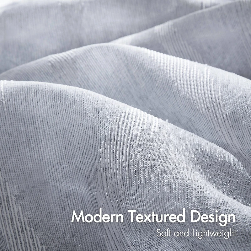 Madison Park Candice Sheer Shower Curtain