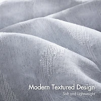 Madison Park Candice Sheer Shower Curtain