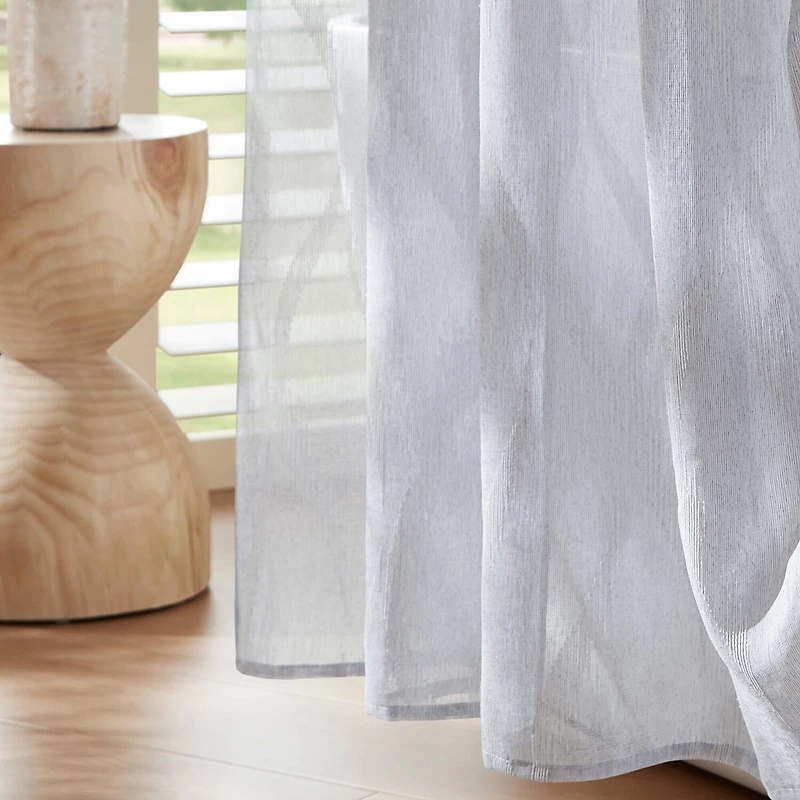 Madison Park Candice Sheer Shower Curtain