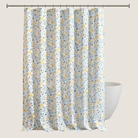 Laura Ashley Nora Floral Print Cotton Shower Curtain