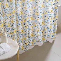Laura Ashley Nora Floral Print Cotton Shower Curtain