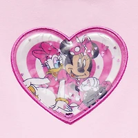 Disney Collection Little & Big Kid Girls Long Sleeve Daisy Duck Minnie Mouse Tutu Dress