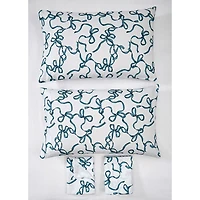 Truly Soft Printed Bow Sheet Set