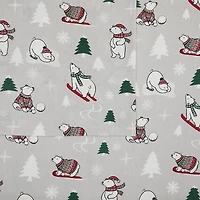 Truly Soft Polar Bears Flannel Sheet Set