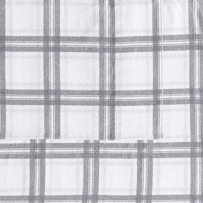 London Fog Plaid Flannel Sheet Set