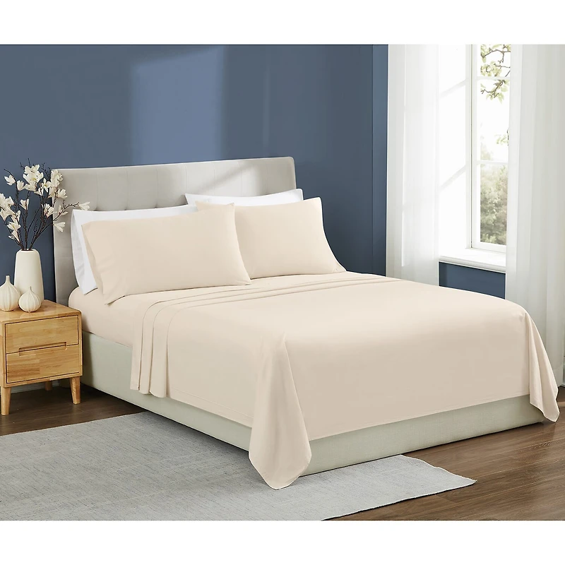 Brooklyn Loom Essential Cotton Deep Pocket Sheet Set