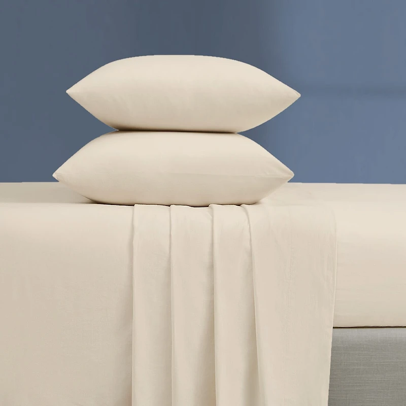 Brooklyn Loom Essential Cotton Deep Pocket Sheet Set