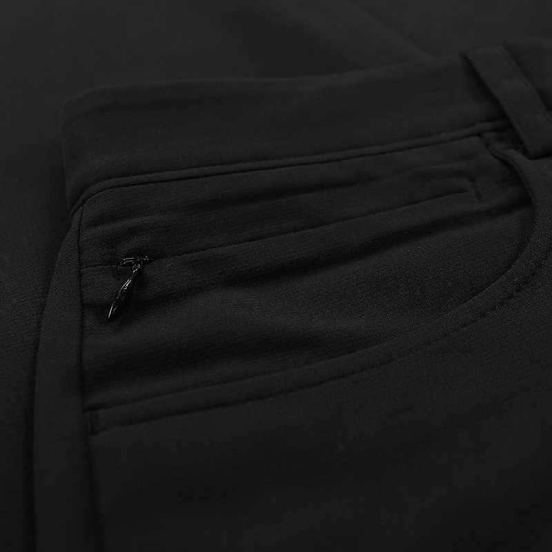 Haggar The Active Series 5 Pocket Mens Comfort Waistband Slim Fit Flat Front Pant