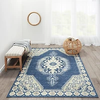 Momeni Anatolia Design No. Medallion Indoor Rectangular Accent Rug