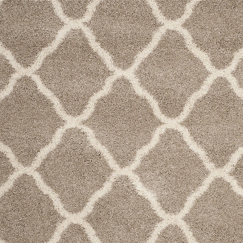 Safavieh Hudson Shag Collection Weldon Geometric Round Area Rug