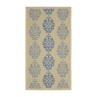Safavieh Courtyard Collection Ray Floral Indoor/Outdoor Area Rug