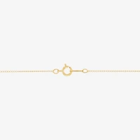 Miraculous Medal Girls 14K Gold Oval 13 Inch Pendant Necklace